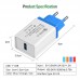 Quick Charge 3.0 Plug Cable Travel Wall Charger 25cm Micro USB Cable For iPhone Samsung Xiaomi