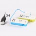 4 Ports USB Charger 5V 2.1A Fast Charging Travel Desktop Charger Adapter Socket