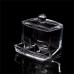 Clear Acrylic Cotton Swab Q-tip Storage Bud Holder Box Cosmetic Makeup Case