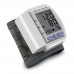 Wrist Blood Pressure Monitor Digital LCD Heart Beat Rate Pulse Meter Measure Portable Case