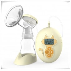 Electric Breast Pump Baby Super Sound-off BPA Free 9 Levels Adjustable Strength Nipple Suction