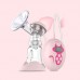 Electric Breast Pump Baby Super Sound-off BPA Free 9 Levels Adjustable Strength Nipple Suction