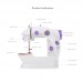 Portable Electric Mini Sewing Machine Twin Speed Handheld Sewing Machine EU Plug