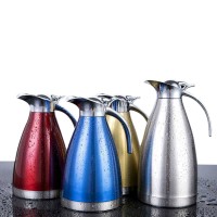 2.0L Stainless Steel Vacuum Thermos Flask Coffee Tea Pot Bottle Double Wall Insulate Flask Kettle