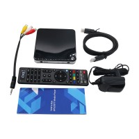 TVIP Set Top Box V.605 4K Ultra IPTV Top Box For Linux Android with Remote Control