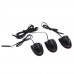 4ch Vehicle Car Mobile DVR Camera Video Recorder Security SD +4 CCD Camera Cable Remote