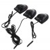 4ch Vehicle Car Mobile DVR Camera Video Recorder Security SD +4 CCD Camera Cable Remote