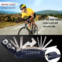 16 in 1 Multifunction Bicycle Repair Tool Kit Hex Spoke Cycling Screwdriver Tool Bike Repair Tool 