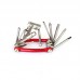 All-in-1 Bicycle Repair Tool Kit Multi Bike Repair Tool Chrome Vanadium Steel Chain Cutter 11-in-1