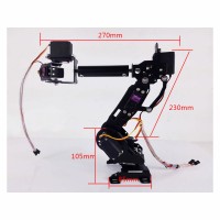 Mechanical Arm 7 Axis Robot Arm 7DOF Robot Arm High Torque Servo For DIY Education Robot Competition