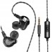 Sport Earphones Headphones with Mic Gaming Earbuds Dynamic Drivers Headset For Phone Stereo Mic
