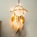 Dream Catcher Light 2M 20LEDs Feather Beads Romantic Dream Catcher Wall Hanging Room Car Home Decor