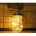 Fairy Light Solar Mason Jar Garden Decor 2M 10LEDs Solar Powered with Lid Handle