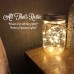 Fairy Light Solar Mason Jar Garden Decor 2M 10LEDs Solar Powered with Lid Handle