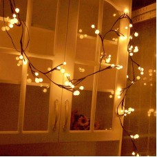 Waterproof Ball String Lights Rattan 2.5M 72 LED Garden Home/Festival Christmas/Wedding Party/Café