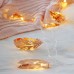 1M/1.5M Feather LED String Light 10LEDs For Bedroom Holiday Wedding Xmas Party Battery Powered Light