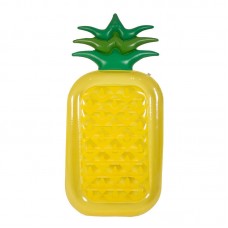 Pineapple Inflatable Water Float Raft Summer Swim Pool Lounger Beach Swimming 