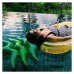 Pineapple Inflatable Water Float Raft Summer Swim Pool Lounger Beach Swimming 