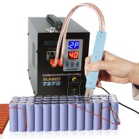 737G Spot Welder 220V 1.5KW Welding Machine LED Light for 18650 Battery Pack 