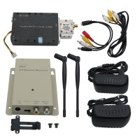 FPV 1.2GHz 5W 5000mW AV Transmission Transmitter & Receiver Set TX/RX Standard Version