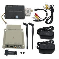 FPV 1.2GHz 5W 5000mW AV Transmission Transmitter & Receiver Set TX/RX Standard Version