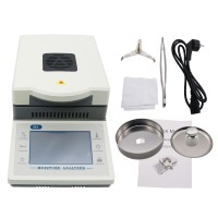 3-50g 0.005g Electric Moisture Meter Rapid Analyzer Grain Automatic Sensor Halogen Tester  