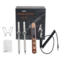 Full Set  TS100 Intelligent Programmable Electric Soldering Iron Mini Soldering Iron Control Terminal TS-I TS-B2