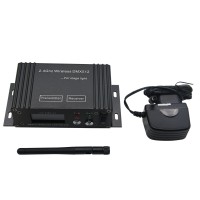 2.4G Wireless DMX 512 Controller Transmitter Receiver + 6 Female Receiver