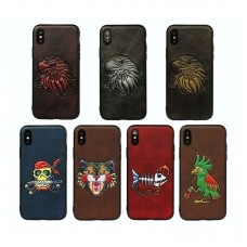 Retro 3D iPhone Case For iPhone 6 7 8 Plus X Phone Back Cover Case Fashion Design