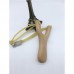 Wooden Slingshot Shot Brace Catapult w/Rubber Band Shooting Balls For Sports Outdoor Entertainment