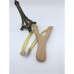 Wooden Slingshot Shot Brace Catapult w/Rubber Band Shooting Balls For Sports Outdoor Entertainment