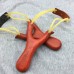 Wooden Slingshot Catapult With Rubber Band For Sports Practice Outdoor Entertainment