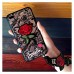 Rose Phone Case Lace Embroidery Rose Stickers Cover For Apple iPhone 6 6s 7 8 plus iPhone 7, 8, 8P, X Soft Mobile Phone Case