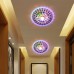 Colorful Ceiling Lamp Crystal Ceiling Lights LED Balcony Aisle Corridor Entrance Hall Ceiling Lamp