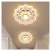 LED Colorful Ceiling Lamp Crystal Ceiling Lights Balcony Aisle Corridor Entrance Hall Ceiling Lamp