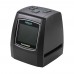 EC018 Film Scanner High-Resolution Film Slide Scanner CMOS 35mm, 110/135/126KPK/Super 8 Films USB 2.4 TFT LCD Black