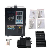 737G Spot Welder 110V 1.5KW Battery Spot Welding Machine LED Light for 18650 Battery Pack