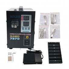 737G Spot Welder 110V 1.5KW Battery Spot Welding Machine LED Light for 18650 Battery Pack