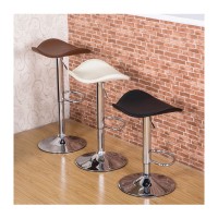 PU Leather Modern Bar Stool Kitchen Chair Swivel Bar Stool Gas Lift