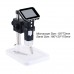 500X USB HD Digital Microscope Wireless Magnifier With 3.5 Inch LCD Screen