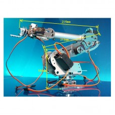 6 Axis Robot Arm Mechanical Robot Arm ABB Industrial Robot Arm Free Manipulator