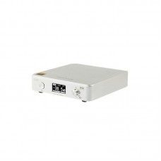 DAC Decoder HIFI ES9038Q2M *2 USB DAC XMOS XU208 DSD512 32Bit/ 768Khz OPA1612 USB/OPT/COAX Input Silver