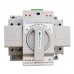Dual Power Automatic Transfer Switch 2P 63A 220V 150×138×115mm Toggle Switch