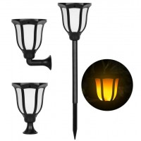 Solar Garden Lamp LED Light Landscape Solar Lamp Garden Fence Outdoor Street Lamp Night Light