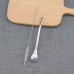304 Stainless Steel Straw Spoon Tea Coffee Spoon Anti-Slip Design Useful Filtration