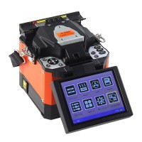 A-80S Fiber Optic Welding Splicing Machine Optical Fiber Fusion Splicer -Orange