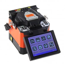 A-80S Fiber Optic Welding Splicing Machine Optical Fiber Fusion Splicer -Orange