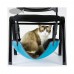 Water Resistant Cat Hammock Bed EVA Oval Shape Strong Hanging Hammock for Cats Kittens