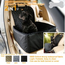 Waterproof Pet Seat Cover Dog Bag Carrier Travel Bag For Dog Puppy Cats Front Seat Cover