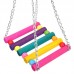 Pet Bird Parrot Swing Toy Parakeet Budgie Cockatiel Cage Hammock Hanging Toy